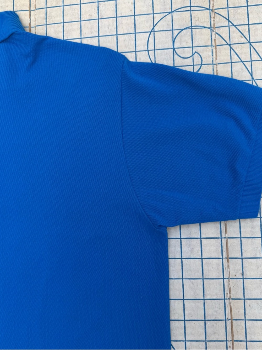 Lacoste Men’s Royal Blue Cotton Pique Polo Alligator Patch Shirt Top Large - Picture 10 of 13